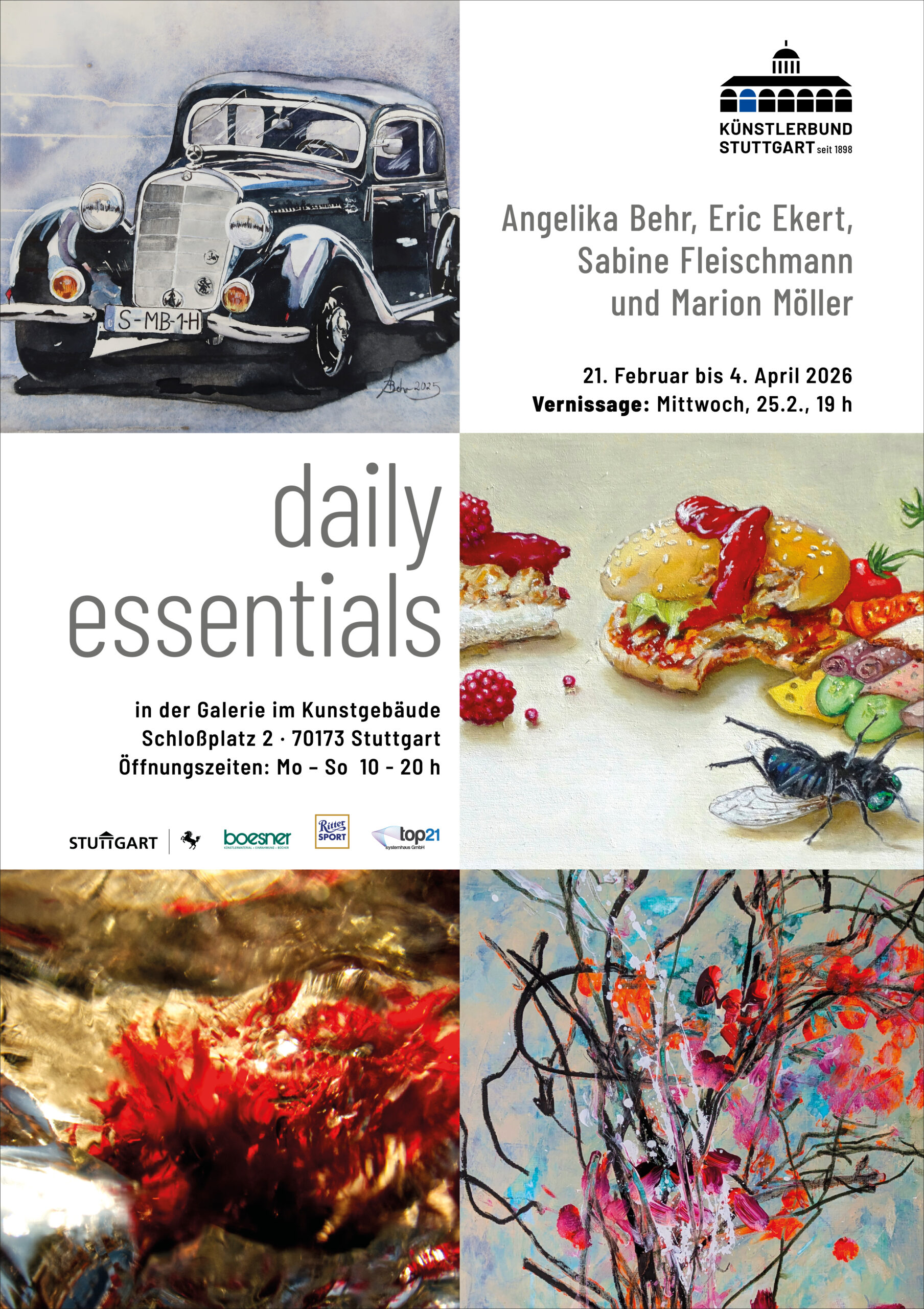 DAILY ESSENTIALS in der Galerie im Kunstgebäude