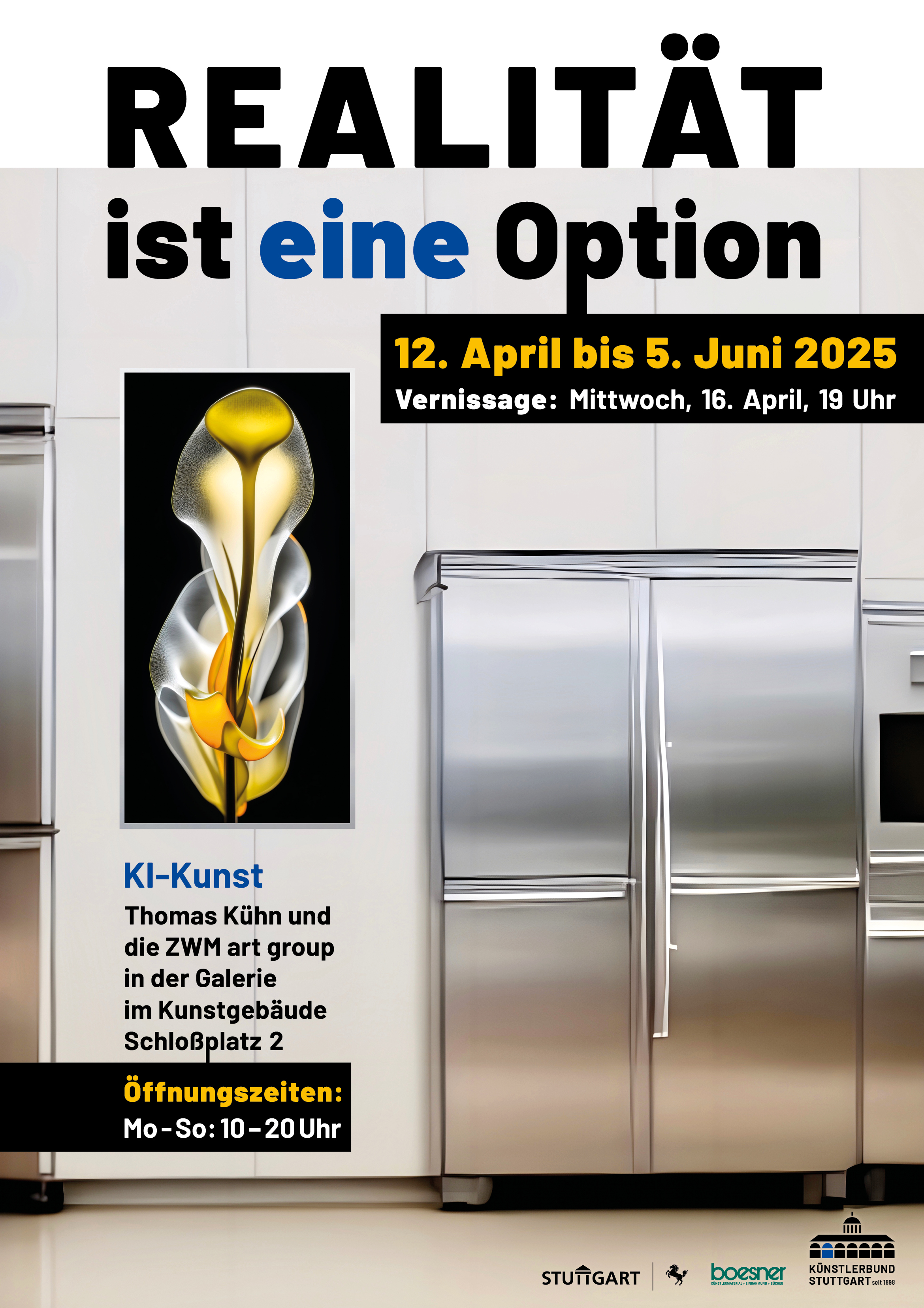 REALITÄT IST EINE OPTION (KI-Kunst)